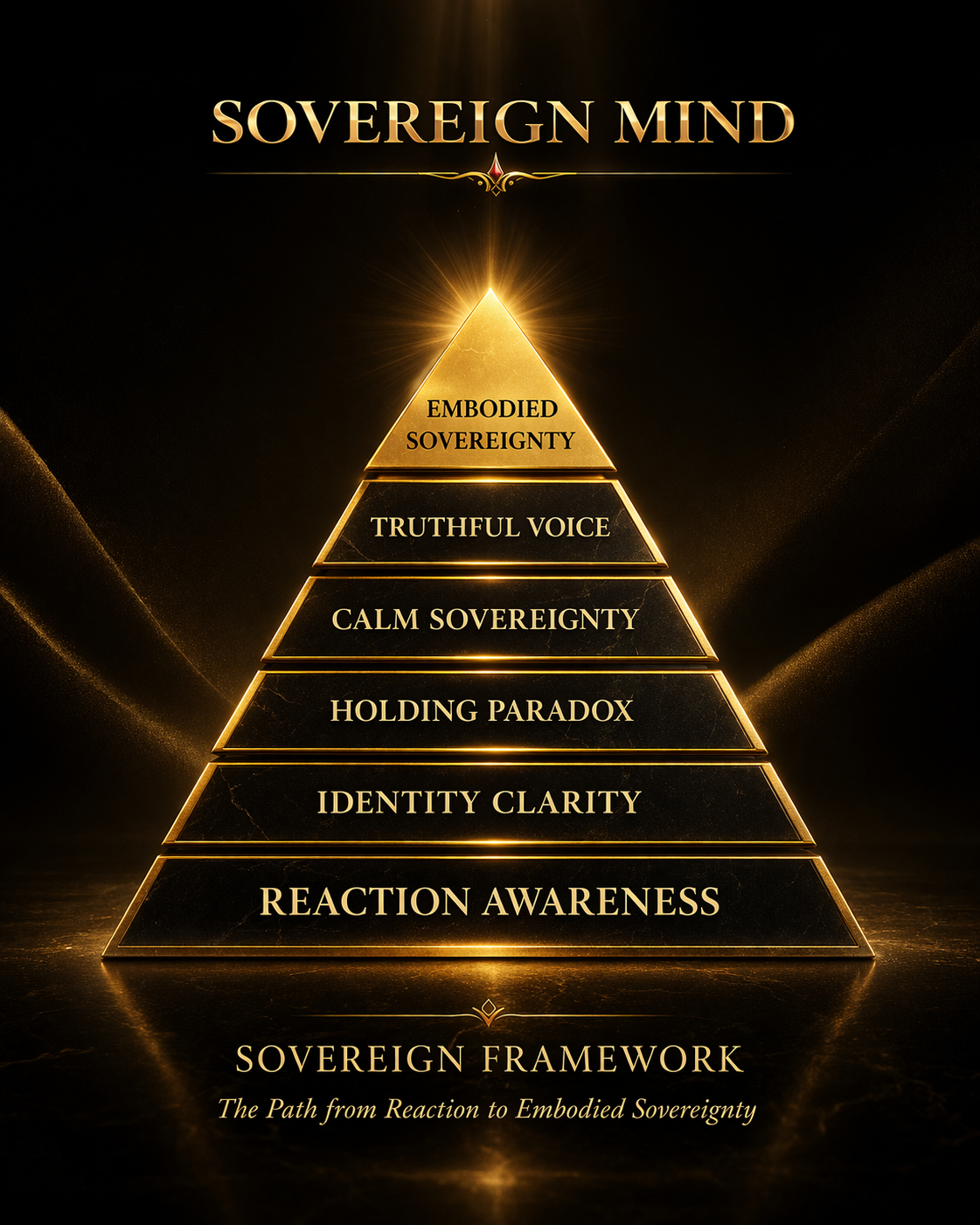 The Sovereign Mind framework visual