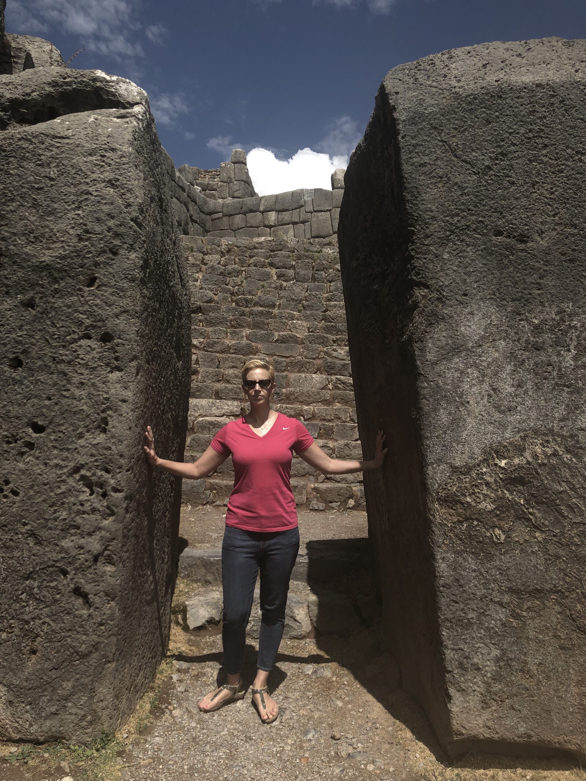 Chris Alyssia at Machu Picchu